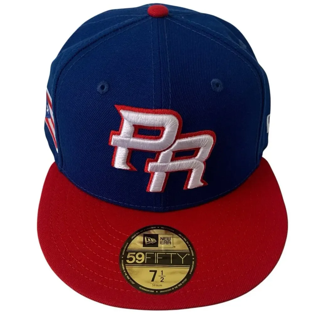 New Era 5950 Puerto Rico Size 7.5 Fitted WBC 2026 Baseball National Team Cap Hat